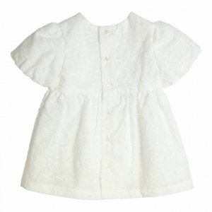 Kleed broderie off white