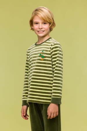 pyjama jongens velourd 930