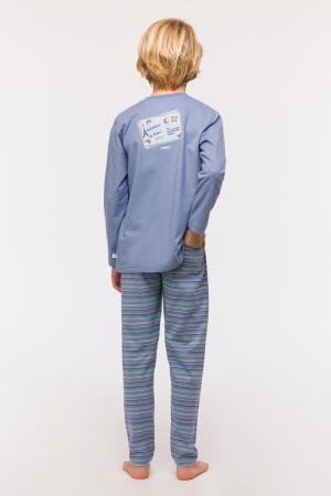 Pyjama jongens, opdruk op rug 813