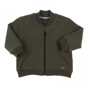 Sweater gilet met rits khakI