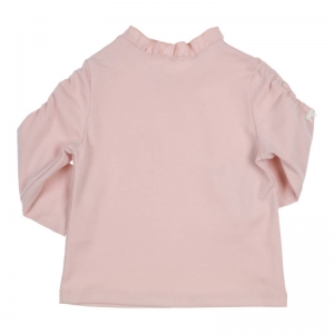 Souspull frul kraag old rose