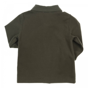 Hemd effen jersey khakI