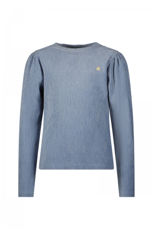 Souspull fluweel rib lt denim