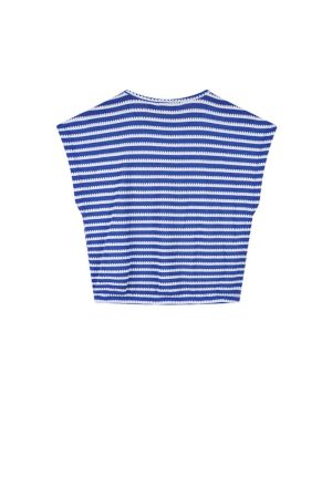 T-shirt gestreet nautical blue