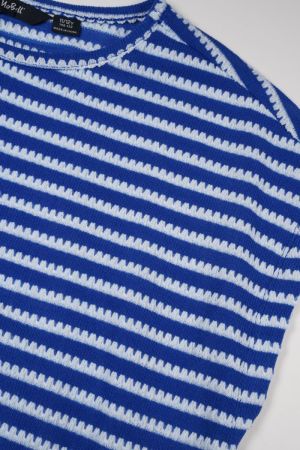 T-shirt gestreet nautical blue