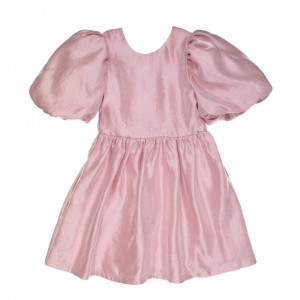 Kleed strik op rug rose