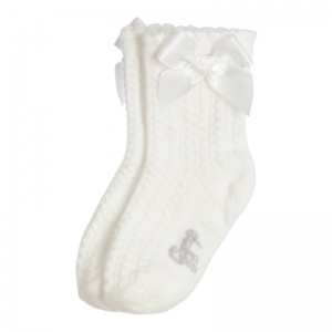 Kousen strik off white