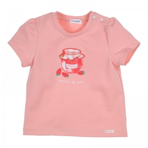 T-shirt confituur coral