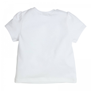 T-shirt vogels white