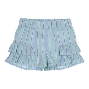 Short gestreept, frul blue