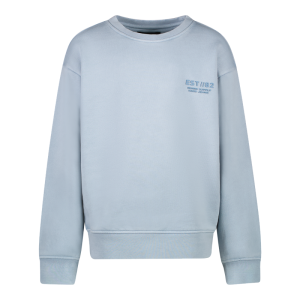 Sweater opdruk rug 71/grey blue