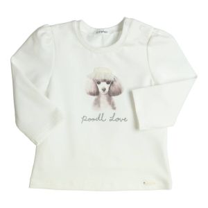 T-shirt poedel off white