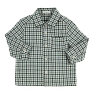 Hemd geruit green-offwhite