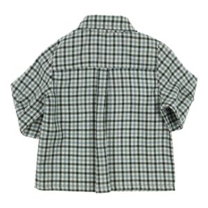 Hemd geruit green-offwhite