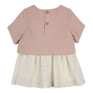 Kleed stipje offwhite-oldros