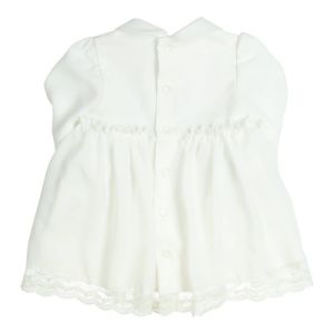 Kleed voile rok off white
