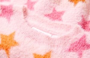 Pull hartjes light pink