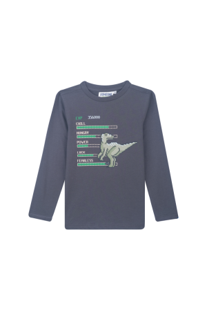 T-shirt dino antracite