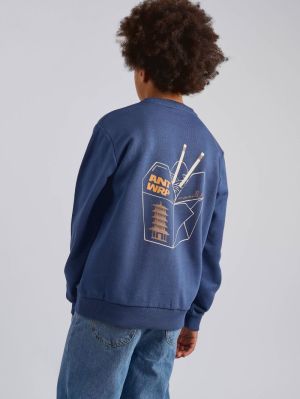 Sweater opdruk rug 436