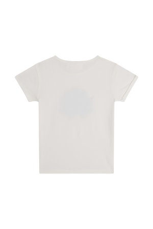 T-shirt schelp ecru