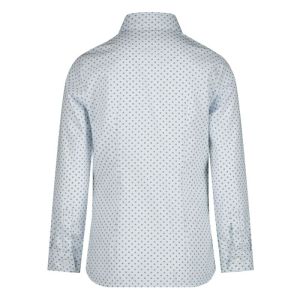 Hemd stippen white/navy