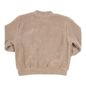 Sweater sponsstof brown
