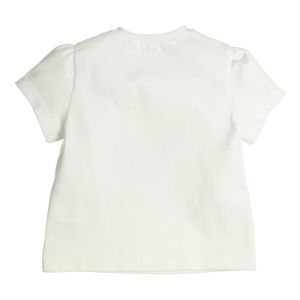 T-shirts strandhuisjes offwhite/oldros