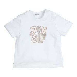 T-shirt Jungle white-beige