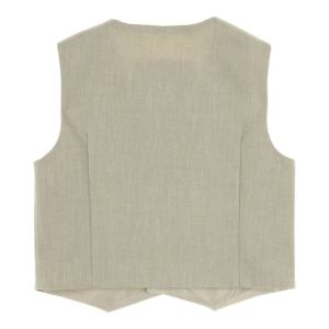 Gilet effen green