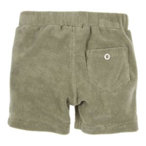 Short badstof khAKI