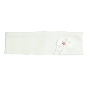 Haarband strikje off white
