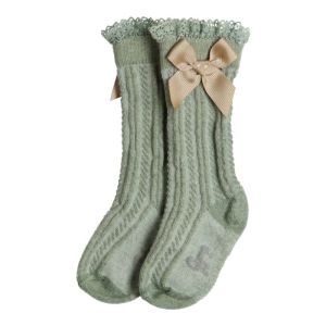 Kniekousen strikje green