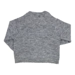 Pull ronde hals grey