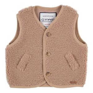 Gilet wol  beige