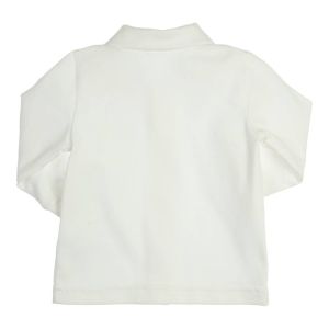 Hemd pique katoen off white