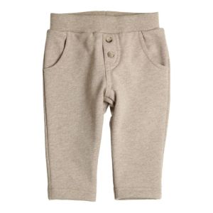 Broek jersey beige