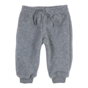 Joggingbroek in zachte stof grey melange