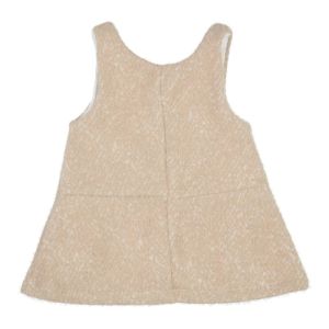 Overgooier strikjes beige